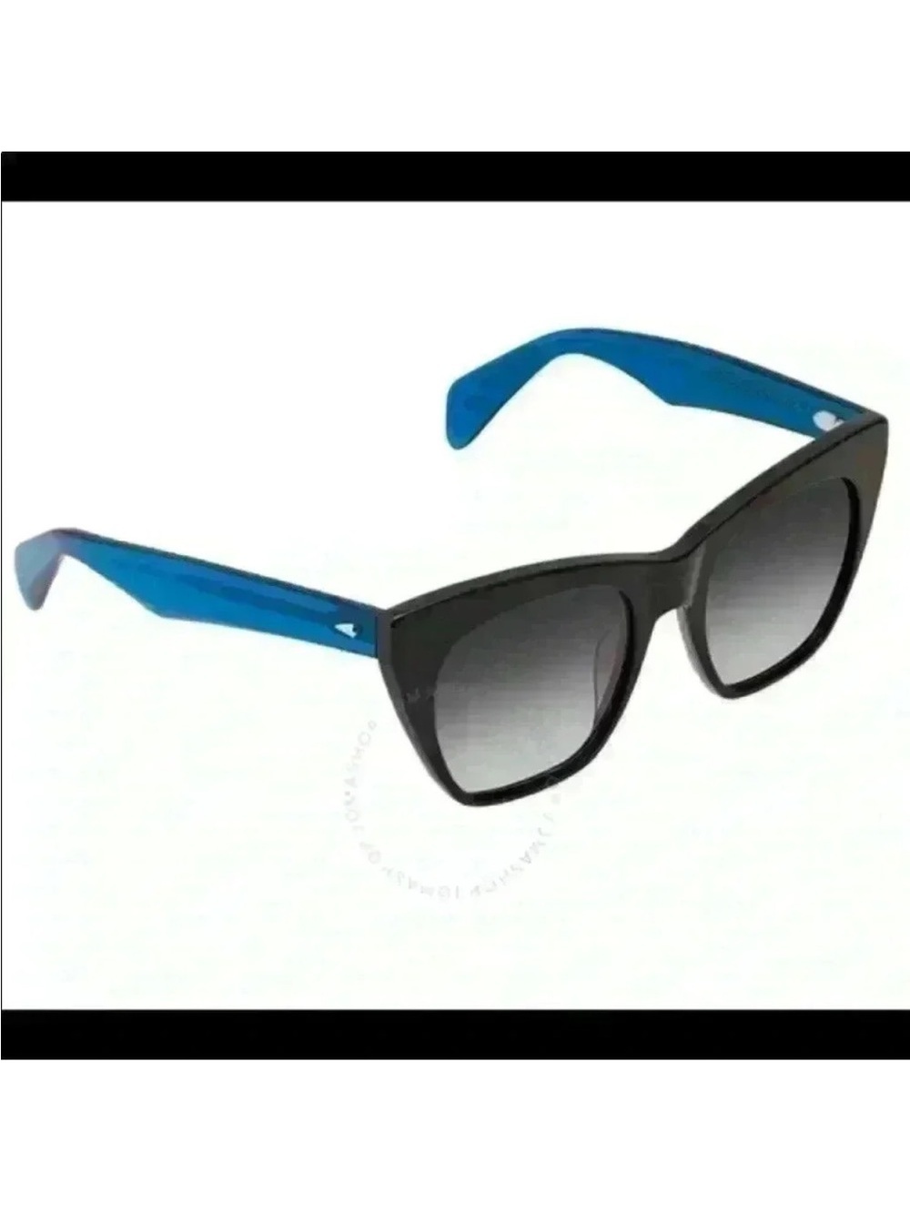 Rag & Bone 52MM Cat Eye Sunglasses in Blue/Black NWT
